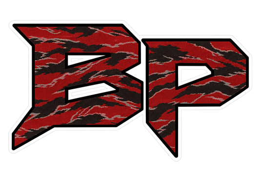 BP RED TIGER STICKER